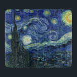 Starry Night Vincent van Gogh Fine Art Painting Cu<br><div class="desc">Vincent van Gogh (holländska, 1853-1890) Starry Night, 1889, Oil on canvas Unframed: 73 × 92 cm (28, 7 × 36, 2 tum) Denna tavla skildrar synen från det öster-vända fönstret på Van Goghs asylrum på Saint-Rémy-de-Provence, tillade, tillade en idealiserad by. Det har funnits i den permanenta samlingen av Modern Art-museet...</div>