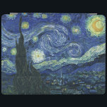 Starry Night Vincent van Gogh Fine Art Painting iPad Skydd<br><div class="desc">Vincent van Gogh (holländska, 1853-1890) Starry Night, 1889, Oil on canvas Unframed: 73 × 92 cm (28, 7 × 36, 2 tum) Denna tavla skildrar synen från det öster-vända fönstret på Van Goghs asylrum på Saint-Rémy-de-Provence, tillade, tillade en idealiserad by. Det har funnits i den permanenta samlingen av Modern Art-museet...</div>