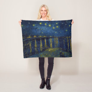 Starry Night, Vincent van Gogh Fleecefilt