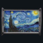 Starry Night, Vincent van Gogh Frukostbricka<br><div class="desc">Vincent Willem van Gogh (30 mars 1853-29 juli 1890) var en nederländsk postimponerande målare som tillhör den mest berömd och inflytelserika figurer i den Westerna konsten. På drygt ett decennium skapat han omkring 2 100 konstverk, varav omkring 860 oljemålningar, varav de flesta är från de senaste två åren Hans liv....</div>