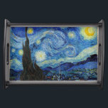 Starry Night, Vincent van Gogh Frukostbricka<br><div class="desc">Vincent Willem van Gogh (30 mars 1853-29 juli 1890) var en nederländsk postimponerande målare som tillhör den mest berömd och inflytelserika figurer i den Westerna konsten. På drygt ett decennium skapat han omkring 2 100 konstverk, varav omkring 860 oljemålningar, varav de flesta är från de senaste två åren Hans liv....</div>