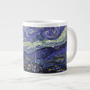 Starry Night, Vincent Van Gogh. Jumbo Mugg