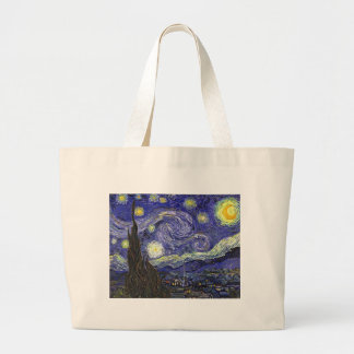 Starry Night, Vincent Van Gogh. Jumbo Tygkasse