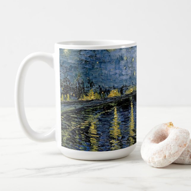 Starry Night Vincent van Gogh Kaffemugg (Med munk)