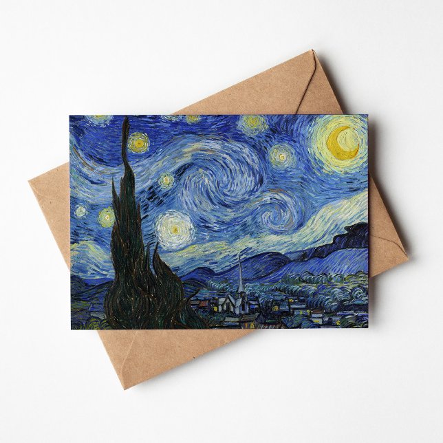 Starry Night | Vincent van Gogh Kort (Skapare uppladdad)