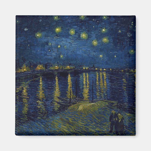 Starry Night, Vincent van Gogh Magnet (Framsidan)