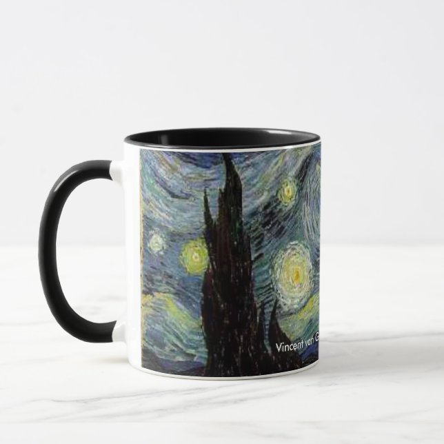 Starry Night, Vincent van Gogh Mugg (Vänster)
