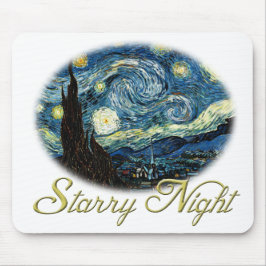 Starry Night, Vincent Van Gogh. Musmatta