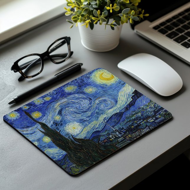 Starry Night | Vincent Van Gogh Musmatta (Skapare uppladdad)