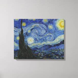 Starry Night Vincent van Gogh Painting Canvastryck