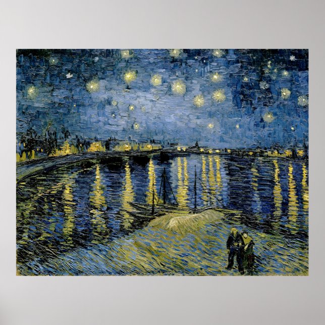 Starry Night Vincent van Gogh Poster (Framsidan)