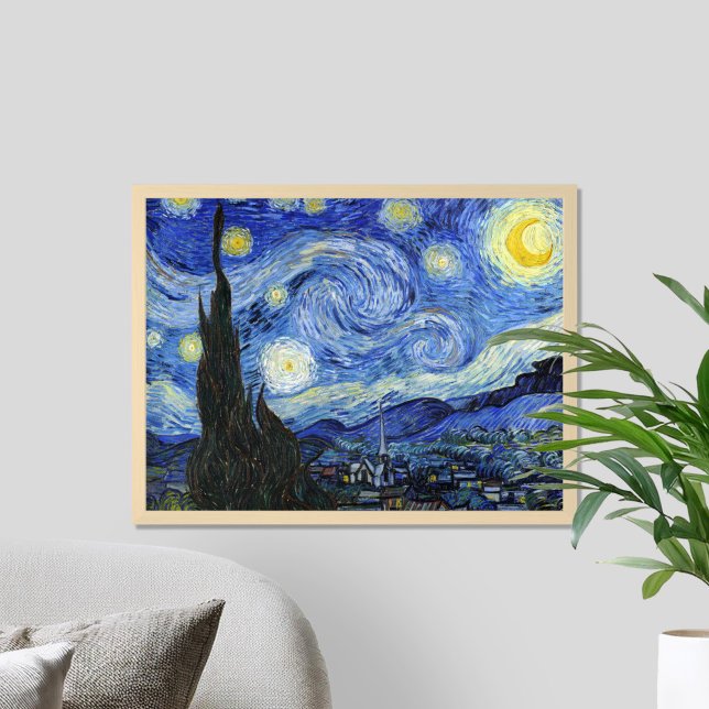 Starry Night Vincent van Gogh Poster (Skapare uppladdad)