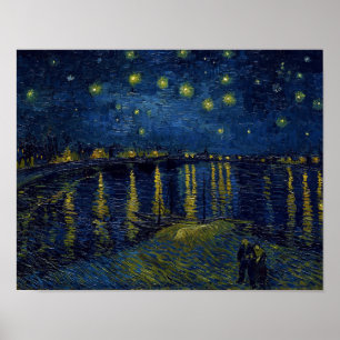 Starry Night, Vincent van Gogh Poster