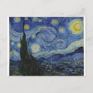 Starry Night - Vincent Van Gogh Vykort