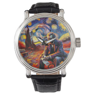 Starry Night Watch - Columbus Day Edition Armbandsur
