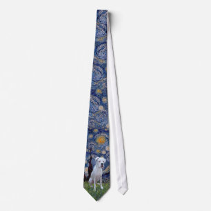 Starry Night - White Boxer Slips