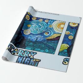 Starry Night Wrapping Papper Presentpapper