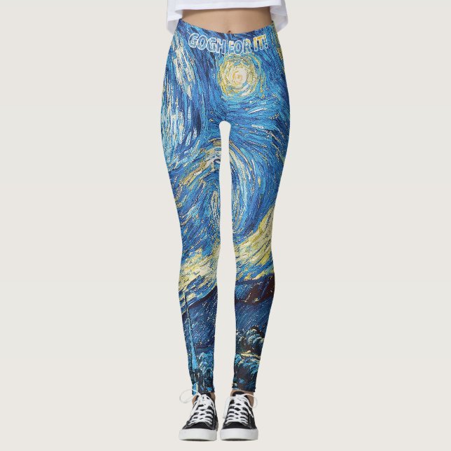 Starry på nätterna:  Gå för den! Leggings (Framsida)