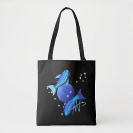 Starry Pisces Neptune Zodiac Tygkasse