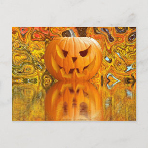 Starry Pumpkin Vykort