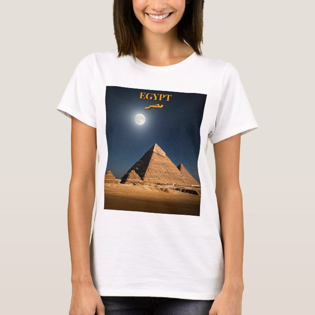 Starry Pyramid Dreams T-shirt (Framsida)