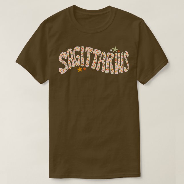 Starry Sagittarius T Shirt (Design framsida)