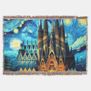 Starry Sagrada Familia Barcelona Filt