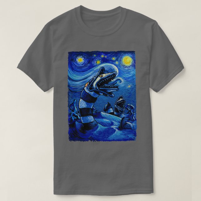 Starry Saturn T Shirt (Design framsida)