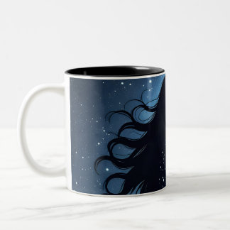 Starry Silhouette Dreamscape Mugg