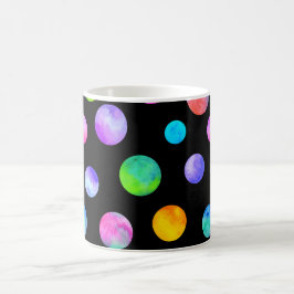 🌙 Starry Sips: Magic Polka Circle Mugg