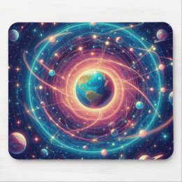 Starry Skies Thick Computer Mousepad Musmatta