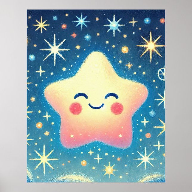 Starry Smile Poster (Framsidan)