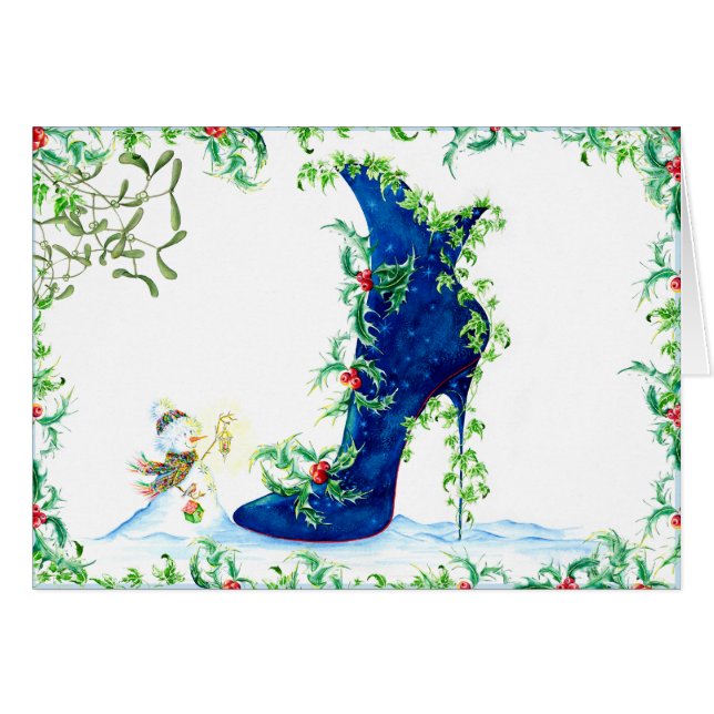 Starry Starry natt Hälsningskort (Framsidan Horizontal)