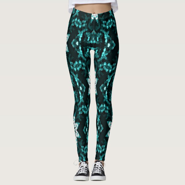 Starry, Starry Sea... Leggings (Framsida)