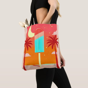 Starry Summer Handflatan Ice Oasis Tygkasse