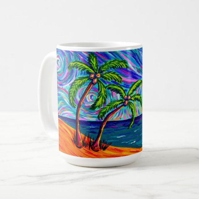 Starry Sunset 15oz mugg av Florida Girl (Framsida vänster)
