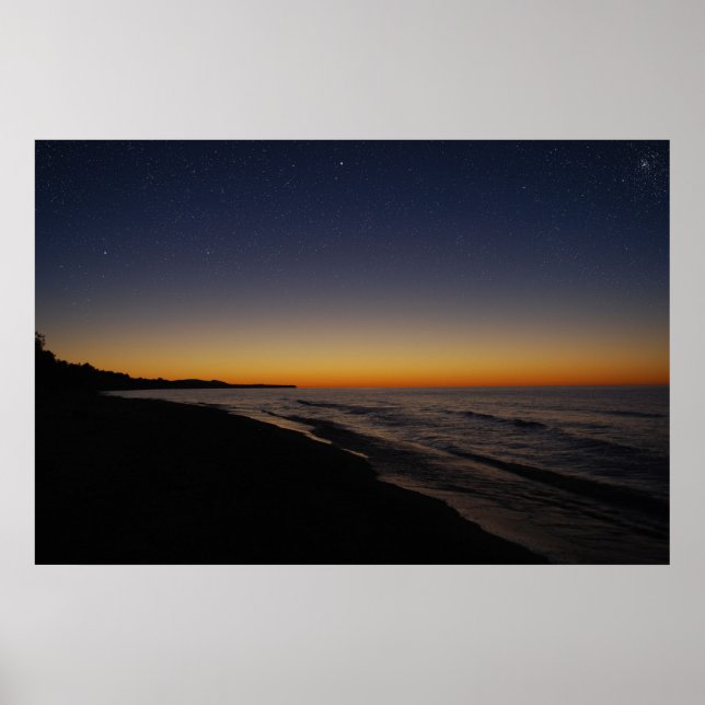 Starry Sunset Poster (Framsidan)