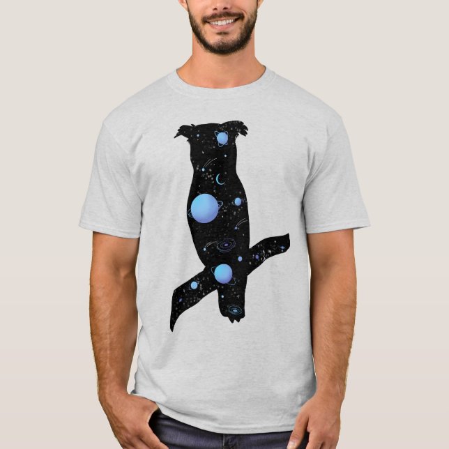 Starry Uggla T Shirt (Framsida)