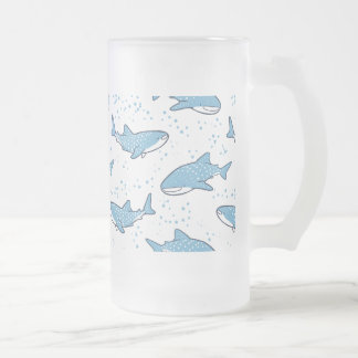 Starry Whale Shark (Light) Frostat Ölglas