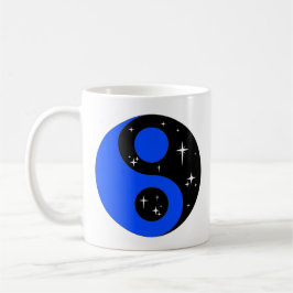 " Starry Ying Yang Symbol " Kaffemugg