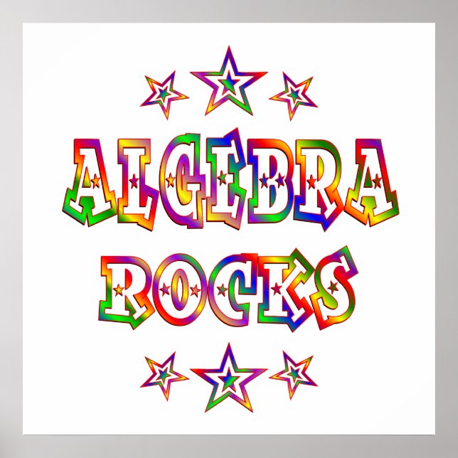 Stars Algebra Sten Poster (Framsidan)