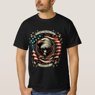 Stars and Stripes Forever - American Eagle Pride T Shirt