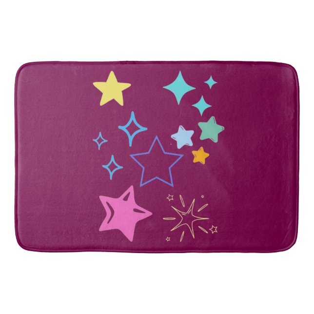 Stars Bath Mat Badrumsmatta (Framsidan)