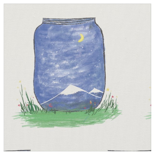 Stars Burk Tyg (Närbild)