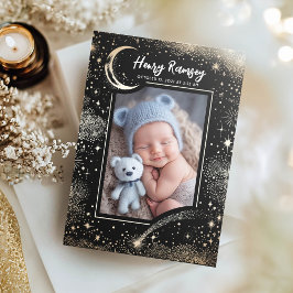 Stars Celestial Cute Newborn Photos Birth Meddelande