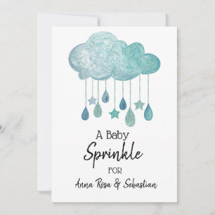 *~* Stars Cloud Rain släpper Sprinkle-inbjudan Inbjudningar