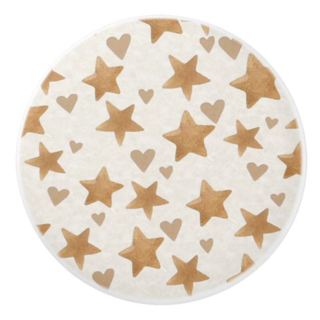 Stars coordinates with Neutral Teddy Bear Knopp (Framsidan)