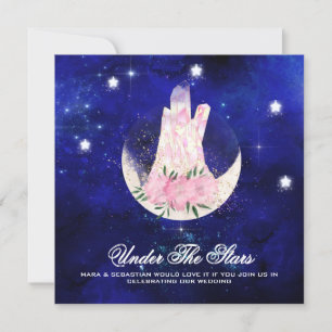 *~* STARS CRYSTAL MÅNE Webbplats OSA AR14 Bröllop Inbjudningar