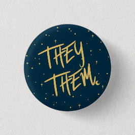 Stars De/de Pronouns i flottan och Guld Knapp
