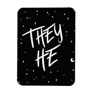 Stars De/Pronouns Magnet
